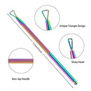 3 IN 1 Nail Cuticle Remover Nipper Clipper Trimmer Spoon Pusher Tool Set