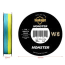 Seaknight Monster W8 Multicolor 300M Braided Pe Fishing Line 8 Strands Mult