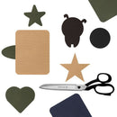 On Patches Jacket Jean Clothes Denim Patches Iron-On Repair Patches Kit 3.7 J5V1