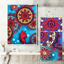 5D DIY Special-shaped Diamond Painting Circle Cross Stitch Embroidery Kit
