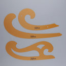 French Curve Ruler Set Of 3 Metric Ruler