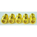 5 Pcs F-Type Female to Female Coaxial Barrel Coupler Adapter Connector O5T4