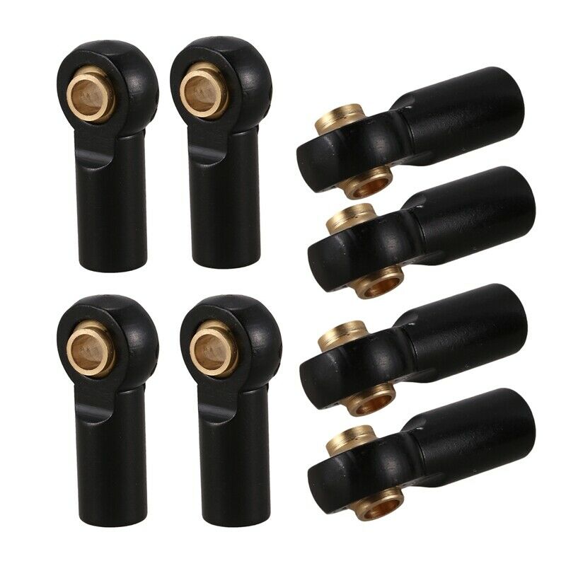 8Pcs M3 Ball Joint Link Bar Rod Seals Ball Head Tie Rod End For 1/10 RC Tru J5I2