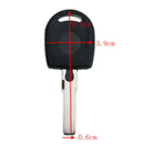 1pc Transponder Key Case with Transponder Chip ID48 For Golf for SEAT Ibiza