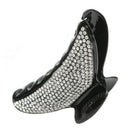 Fashion Glitter Diamond Women Lady Hair Clip Claw Grip Butterfly E1H1