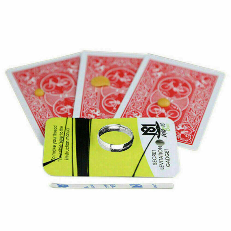 Strong Magnetic Ring Props Floating Invisible Metal Ma Toys T4Q9 Stage Ment I8V6