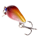 5 Pcs Topwater Wobbler Mini Fly Fishing Cranks Crankbait Lures Hard Baits Tackle