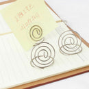 Table Top Wire Place Card Holder Stand Memo Note Recipe Centerpieces Number
