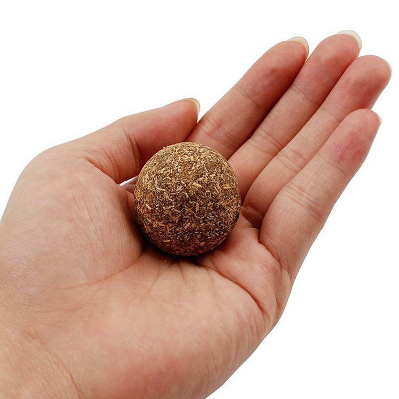1Pc  Cute Healthy Pet Toys Mint Toys Ball Treats for Cats ,Kitten  Pro