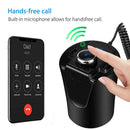 Cup Car Charger 2 USB 3.5mm Bluetooth Handsfree Call MP3 FM Transmitter Receiver
