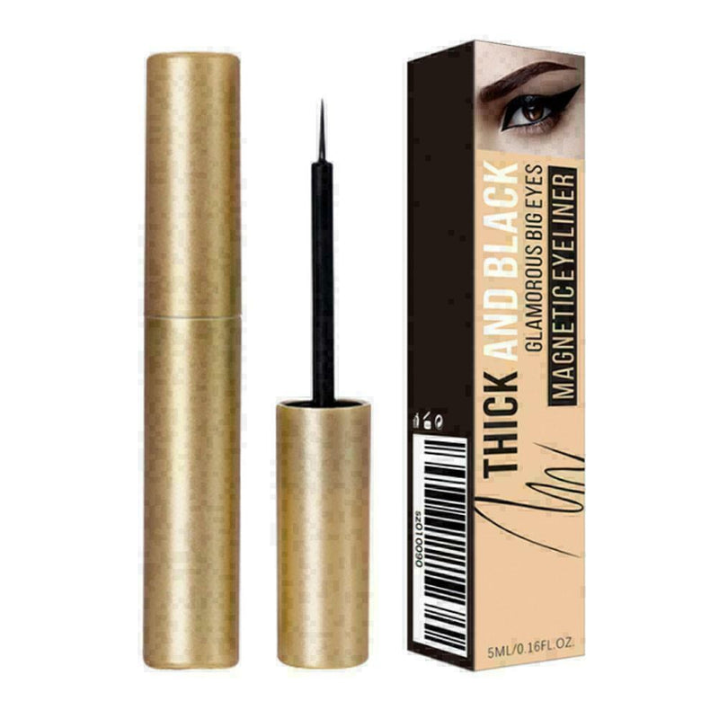 5 ml Black Magnetic Liquid Eyeliner With Waterproof Three-Magnetic S7W9 Y2U X2T2