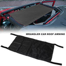 Car Roof Hammock Sunshade for Jeep Wrangler 1985-2020 LJ YJ TJ JK JKU JL JLU