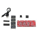 3X(Geekstyle 4-Digit Ds1302 Led Display Diy Smart Precision Clock Kit with