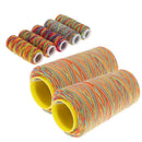 7Pcs Sewing Machine Threads Cones Overlocking String Polyester Multicolor