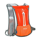 Hydration Pack Backpack Water Bladder Bag Rucksack Cycling Running Orange