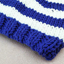 Newborn Baby Photography Props 2pcs Costume Knitted Striped Pants with Hat