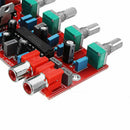 Lm1036 Op-Amp Hifi Amplifier Preamplifier Volume Tone Eq Control Board For  E2Q1