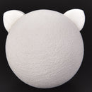 Cute White cat Antenna Ball Car Aerial Ball Antenna Topper Decor Ball Lovely GTE