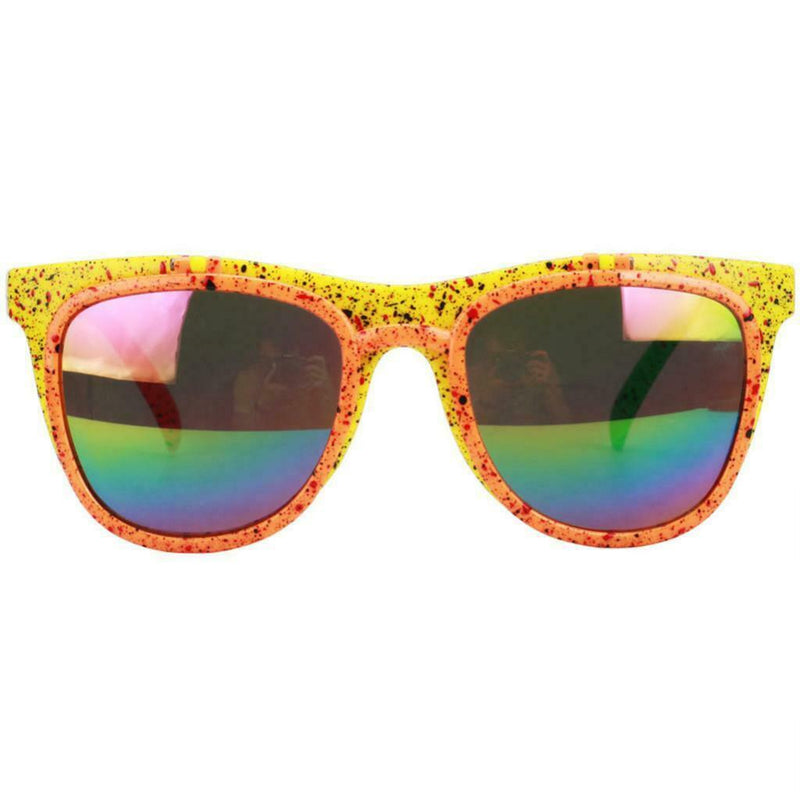 Flip up 80s Neon Sunglasses Halloween Funny Colorful Glasses Party Hip-Hop