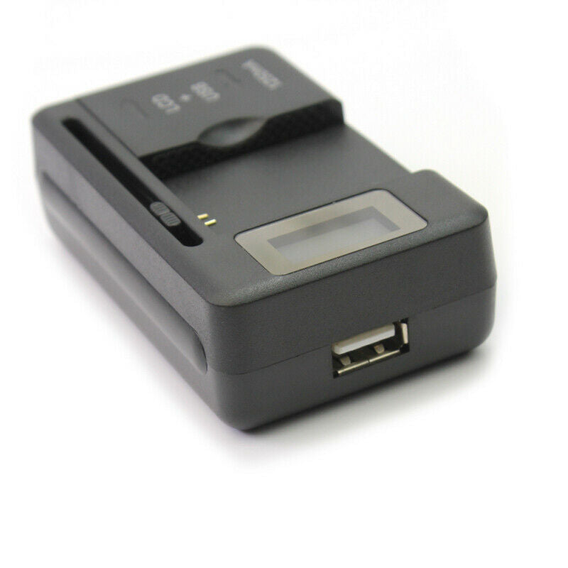Durable Black Portable Universal Mobile Cell Phone Battery Travel Charg AQW