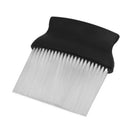 Black White Plastic Hair Salon Neck Duster Cleaning Brush for Barber