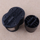 Car Water Cup Holder Cover Insert Carbon Fiber Center Console Drinking Bottle