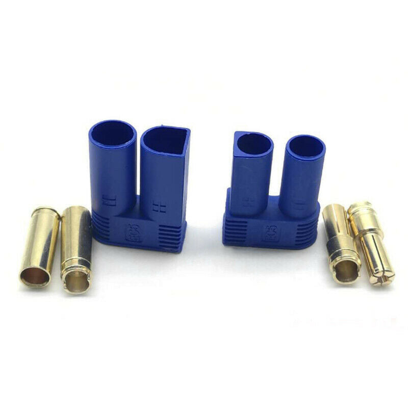 5 Pair EC5 Banana Plug Connector Female + Male Adapter for RC ESC LIPO Ba X3K1