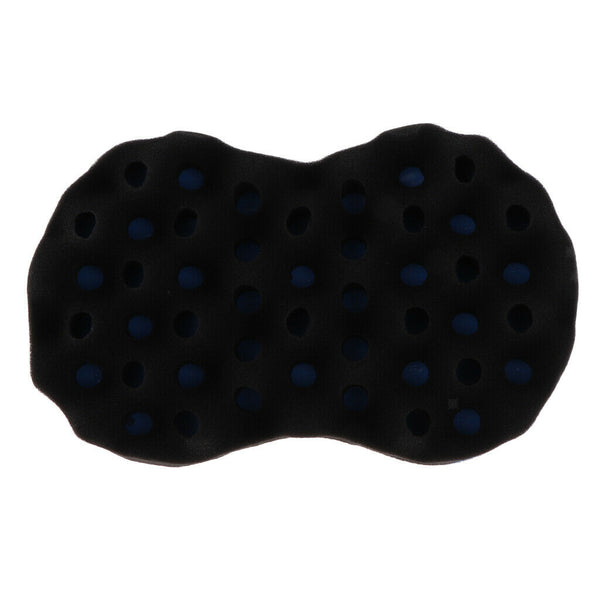 Double Sided Big Holes Barber Hair Brush Sponge Dreads Locking Twist Curl Coil