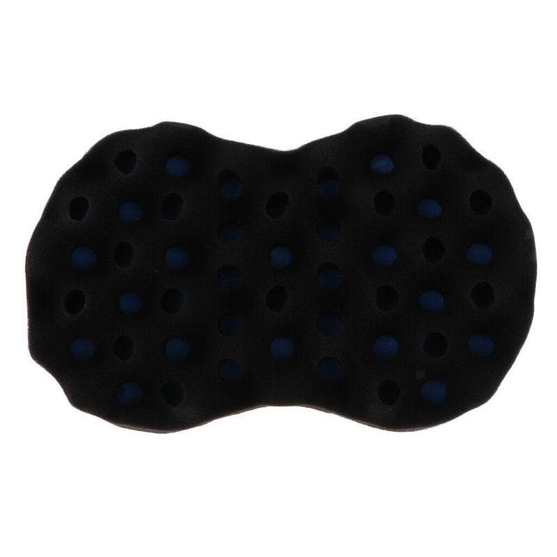 Double Sided Big Holes Barber Hair Brush Sponge Dreads Locking Twist Curl Coil