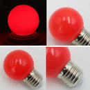 E27 Led Bulbs - E27 1w Pe Frosted Led Globe Colorful White/Red/Green/Blue/Y J7E1