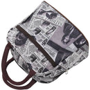 black white brown Style Polyester Lunch Bag Lunch Box Package Shop Tote Bag V9B7