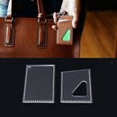 2pcs Leather Craft Acrylic Mini Card Holder Case Pattern Templates Stencils