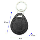 10pcs  T5577 Plastic Keyring Name Address Key Tags Label ID Entrance Guard Card