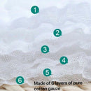 Newborn Natural Cotton Face Towel, Washable Cloth, Soft Absorbent Baby Towe