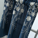Short Curtain Polyester Cotton Embroidery Translucidus Curtain Kitchen Livi