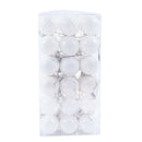 36pcs Christmas Decorative Balls Tree Pendant Festival Home Ornaments (N)