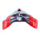 10Pcs 2Inch Mini Metal Heavy Duty Spring Clamps Crocodile Clip Red Plastic  P9U5