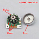 DC 12v 9000rpm 3mm shaft 3-phase external outer rotor brushless motorâ„–[