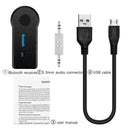 Wireless Bluetooth Receiver 3.5mm AUX Audio Stereo Car Adapter Music L8E3 E2U1