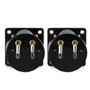 2pcs High Precision 500uA Panel Meter VU Audio DB Level Meter Amp Accessory