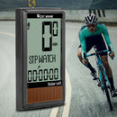 Wireless Solar Cell Bicycle Computer MTB Waterproof Speedometer Odometer