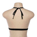 Women's Reflective Buckles Festival Bralette Sexy Bra Bustier Crop Tops Cam O7Y8