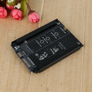 Black Metal Cased CY B+M Socket 2 M.2 NGFF (SATA) SSD to 2.5 SATA Adapter A