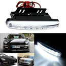8LED Universal DRL LED Daytime Running Light Car Fog Driving Waterproof Lamp 12v