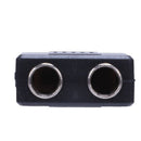 Black 6.35 1/4" Male to Dual Female Mono Y Cord PA Audio Cable Adapter E2Q2