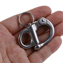 316 Stainless Steel Rigging Sailing Fixed Bail Snap Shackle Yacht Outdoor L3 Bj