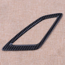 2pcs Carbon Fiber Style Front Air Vent Trim Cover Fit For Mazda 3 Axela 17-18