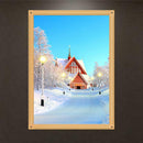 Snow House 5D DIY Diamond Painting Mosaic Embroidery Cross Stitch Kit Decor