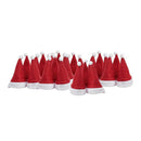 8 x Case Cover Santa Hat 15.5x6cm Cutlery Holder for Christmas F1P7