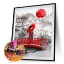 Kimono Woman Scene DIY Mosaic Full Diamond Painting Drill Kit Decor (V710)